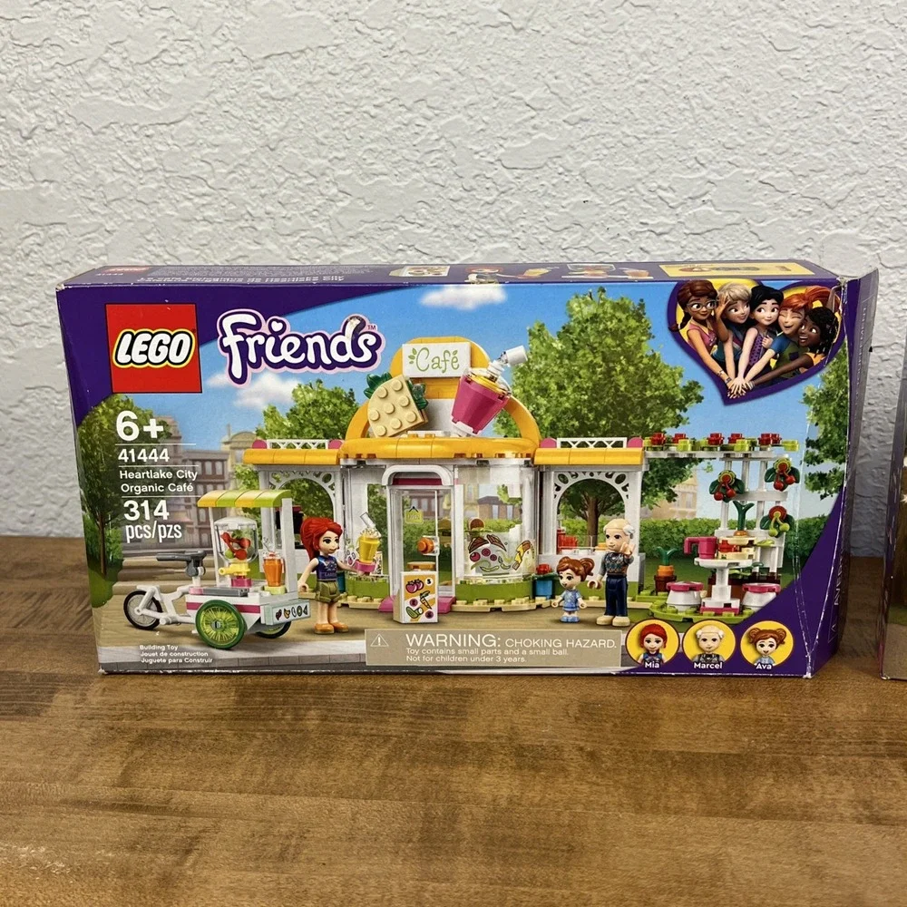 LEGO Friends - Heartlake City Organic Café - 41444‎ & Magical Acrobatics 41686